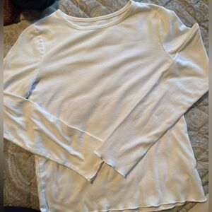 Art Class kids white long sleeved Top size XL